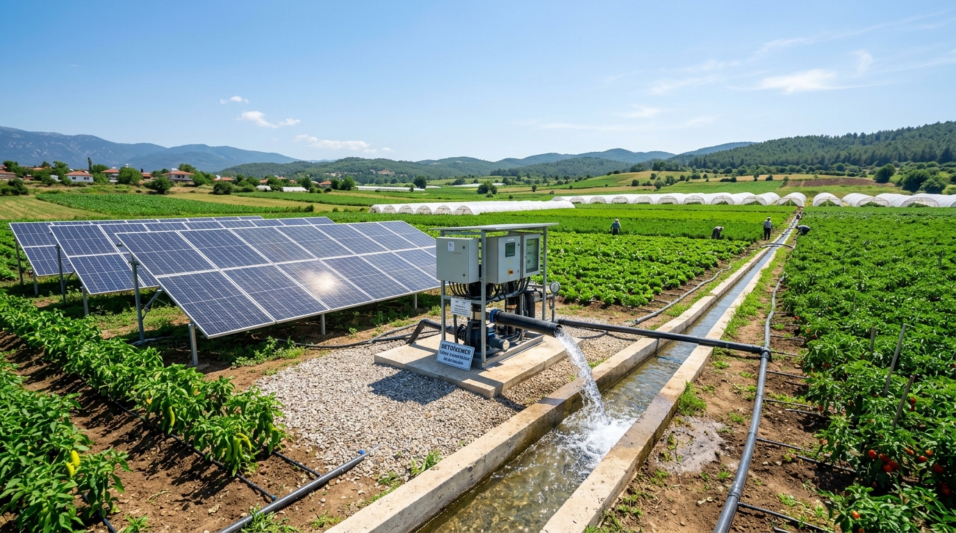 Tarımsal Sulama Güneş Enerjisi Sistemleri